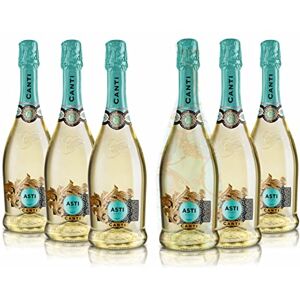 Canti Asti D.O.C.G. Liberty Spumante, Vin Petillant Blanc Italien, Raisin Moscato du Piémont, Goût Délicat et Doux, 6x750 ml - Publicité Canti Asti D.O.C.G. Liberty Spumante, Vin Petillant Blanc Italien, Raisin Moscato du Piémont, Goût Délicat et Doux, 6x750 ml - Publicité
