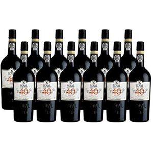 Quinta do Noval Vin de Porto Noval Tawny 40 years Vin Fortifié Lot de 12 - Publicité