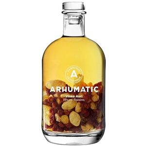 ARHUMATIC Punch au Rhum Rhum Raisins (Vinea Auri) 30% Alcool Origine : France A servir en digéstif ou apéritif Fabrication artisanale 70 cl - Publicité ARHUMATIC Punch au Rhum Rhum Raisins (Vinea Auri) 30% Alcool Origine : France A servir en digéstif ou apéritif Fabrication artisanale 70 cl - Publicité