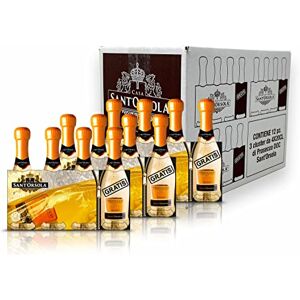 SANT'ORSOLA Prosecco D.O.C. Extra Dry Millesime Sec Vin Petit Petillant Italien Set de 9 Bouteilles x 20 cl + 3 GRATUIT - Publicité SANT'ORSOLA Prosecco D.O.C. Extra Dry Millesime Sec Vin Petit Petillant Italien Set de 9 Bouteilles x 20 cl + 3 GRATUIT - Publicité