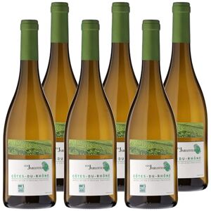 Castel Freres Les Jarlotiers AOP Côtes du Rhône Vin Blanc 6x75cl - Publicité Castel Freres Les Jarlotiers AOP Côtes du Rhône Vin Blanc 6x75cl - Publicité