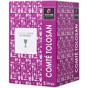 jemangefrancais.com Vinovalie BIB vin rouge Duras Gamay IGP Comté Tolosan Cubi de 5 litres - Publicité jemangefrancais.com Vinovalie BIB vin rouge Duras Gamay IGP Comté Tolosan Cubi de 5 litres - Publicité
