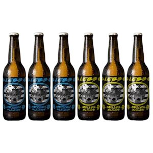 Le Brasseur Bavarois LEBB Lot de Bières artisanales Mix Nr. 2 (12 Blonde, 12 Blanche), 24x33cl - Publicité Le Brasseur Bavarois LEBB Lot de Bières artisanales Mix Nr. 2 (12 Blonde, 12 Blanche), 24x33cl - Publicité