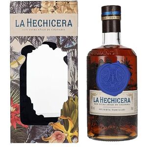La Hechicera Ron Extra Añejo de Colombia RESERVA FAMILIAR 40% Vol. 0,7l in Giftbox - Publicité La Hechicera Ron Extra Añejo de Colombia RESERVA FAMILIAR 40% Vol. 0,7l in Giftbox - Publicité