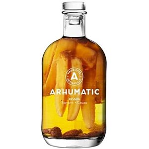 ARHUMATIC Punch au Rhum Banane Cacao (Criolo) 29% Alcool Origine : France A servir en digéstif ou apéritif Fabrication artisanale 70 cl - Publicité ARHUMATIC Punch au Rhum Banane Cacao (Criolo) 29% Alcool Origine : France A servir en digéstif ou apéritif Fabrication artisanale 70 cl - Publicité