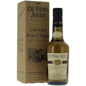 Calvados Le père Jules 3 ans 35cl - Publicité Calvados Le père Jules 3 ans 35cl - Publicité