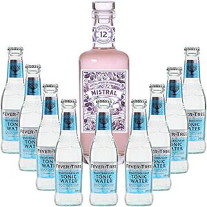 Wine And More Gintonic Mistral Gin 40° + 9Fever Tree Mediterranean Water (70cl + 9 * 20cl) - Publicité Wine And More Gintonic Mistral Gin 40° + 9Fever Tree Mediterranean Water (70cl + 9 * 20cl) - Publicité
