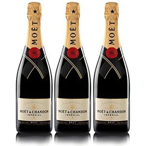 VINADDICT LOT 3 CHAMPAGNES MOËT & CHANDON BRUT MOËT IMPERIAL 75CL - Publicité VINADDICT LOT 3 CHAMPAGNES MOËT & CHANDON BRUT MOËT IMPERIAL 75CL - Publicité