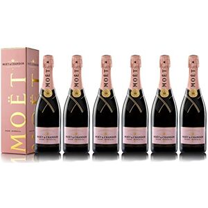 VINADDICT LOT 6 CHAMPAGNES MOËT & CHANDON ROSÉ IMPERIAL 75cl AVEC ÉTUIS - Publicité VINADDICT LOT 6 CHAMPAGNES MOËT & CHANDON ROSÉ IMPERIAL 75cl AVEC ÉTUIS - Publicité
