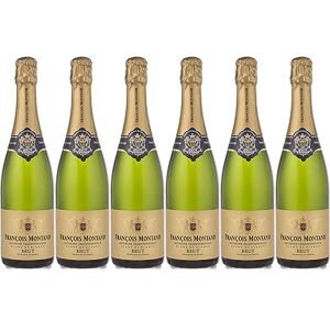 Francois Montand Sparkling Wine Traditional Method Blanc de Blancs Brut France (6 x 0.75 L) - Publicité Francois Montand Sparkling Wine Traditional Method Blanc de Blancs Brut France (6 x 0.75 L) - Publicité