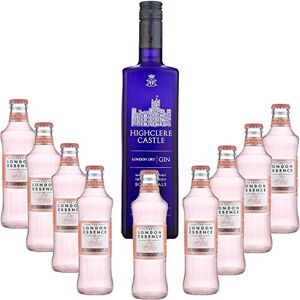 Wine And More Gintonic Gin Highclere Castle 43,5° + 9London Essence "White Peach & Jasmin" (70cl + 9 * 20cl) - Publicité Wine And More Gintonic Gin Highclere Castle 43,5° + 9London Essence "White Peach & Jasmin" (70cl + 9 * 20cl) - Publicité
