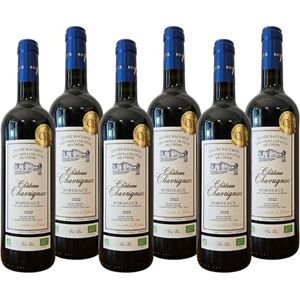 CHATEAU CHAVRIGNAC Château Chavrignac Grand Vin de Bordeaux Rouge AOC Bio Médaillé Or Cuvée Bacchus 2022- Cultivé en Biodynamie Cabernet Sauvignon Bouteille de 75cl (6) - Publicité CHATEAU CHAVRIGNAC Château Chavrignac Grand Vin de Bordeaux Rouge AOC Bio Médaillé Or Cuvée Bacchus 2022- Cultivé en Biodynamie Cabernet Sauvignon Bouteille de 75cl (6) - Publicité