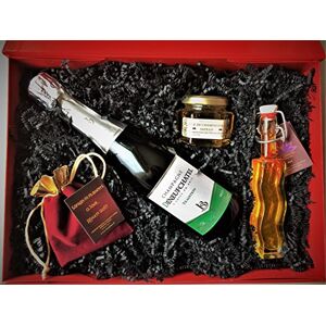 LE SAFRAN L'Or Rouge des Ardennes Coffret Champagne AOC demi bouteille Brut Tradition et produits français - Publicité LE SAFRAN L'Or Rouge des Ardennes Coffret Champagne AOC demi bouteille Brut Tradition et produits français - Publicité