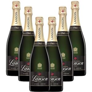 Lanson Black Creation Lot de 6 bouteilles de 75 cl Champagne - Publicité Lanson Black Creation Lot de 6 bouteilles de 75 cl Champagne - Publicité