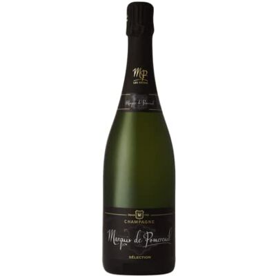 Wine And More Champagne Marquis de Pomereuil Brut Sélection 75cl - Publicité Wine And More Champagne Marquis de Pomereuil Brut Sélection 75cl - Publicité