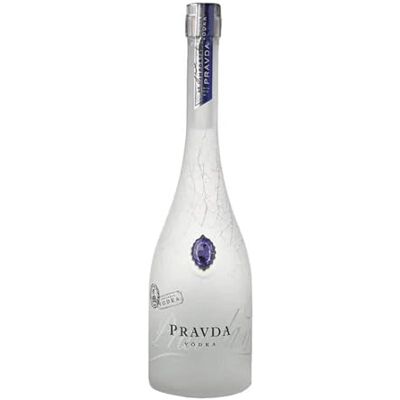 Pravda Pologne Vodka, 70 cl - Publicité Pravda Pologne Vodka, 70 cl - Publicité