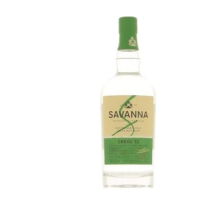 Wine And More SAVANNA RHUM BLANC CREOL 52-70CL 52° - Publicité Wine And More SAVANNA RHUM BLANC CREOL 52-70CL 52° - Publicité