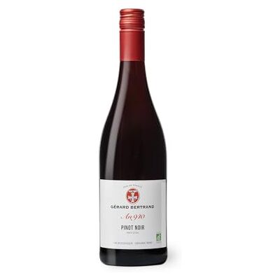 GÉRARD BERTRAND Héritage "An 940" Pinot Noir 2024 – Vin Rouge Bio – 1x75cl – - Publicité GÉRARD BERTRAND Héritage "An 940" Pinot Noir 2024 – Vin Rouge Bio – 1x75cl – - Publicité