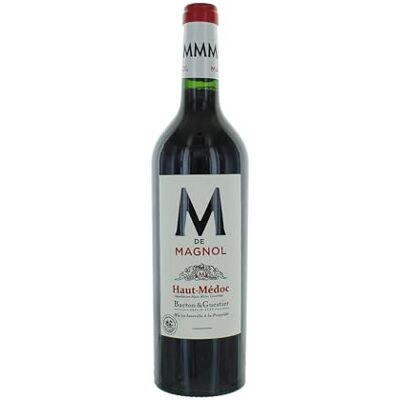 Barton & Guestier M de Magnol AOP Haut-Médoc -Vin Rouge Millésime 2019 1 bouteille x 75cl - Publicité Barton & Guestier M de Magnol AOP Haut-Médoc -Vin Rouge Millésime 2019 1 bouteille x 75cl - Publicité