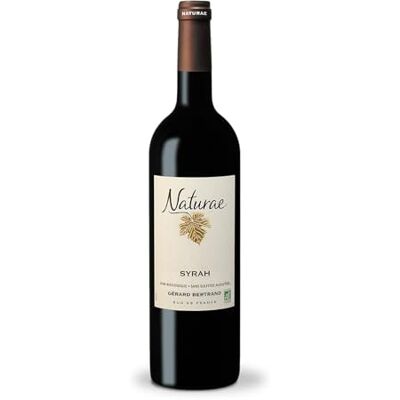 GÉRARD BERTRAND Naturae Syrah vin rouge bio vegan sans sulfites ajoutés 2024 75cl IGP Pays d'Oc - Publicité GÉRARD BERTRAND Naturae Syrah vin rouge bio vegan sans sulfites ajoutés 2024 75cl IGP Pays d'Oc - Publicité