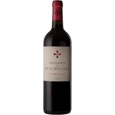 Castel Chateaux Grands Crus Benjamin de Beauregard AOP Pomerol Vin Rouge Millésime 2021-1 bouteille x 75cl - Publicité Castel Chateaux Grands Crus Benjamin de Beauregard AOP Pomerol Vin Rouge Millésime 2021-1 bouteille x 75cl - Publicité