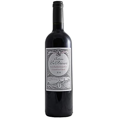 Château Le Prieuré Rouge 2016 Appellation AOC Saint-Emilion Grand Cru Vin Rouge de Bordeaux 75cl Cépages Merlot, Cabernet Franc - Publicité Château Le Prieuré Rouge 2016 Appellation AOC Saint-Emilion Grand Cru Vin Rouge de Bordeaux 75cl Cépages Merlot, Cabernet Franc - Publicité
