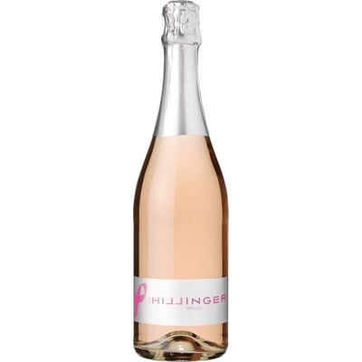 Leo Hillinger Vin Mousseau Secco Rose Pink Ribbon Edition Trocken 12% 0.75 L - Publicité Leo Hillinger Vin Mousseau Secco Rose Pink Ribbon Edition Trocken 12% 0.75 L - Publicité