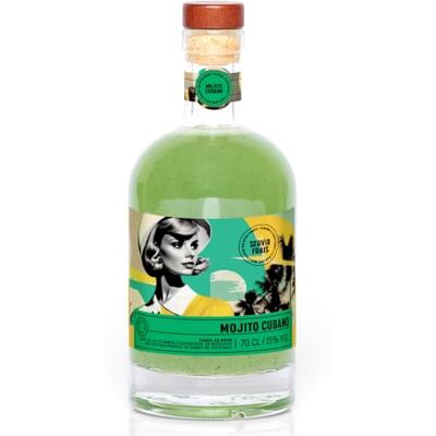 QUAI SUD Punch au Rhum 15% vol. "Mojito Cubano" 70cl Citron Vert Menthe - Publicité QUAI SUD Punch au Rhum 15% vol. "Mojito Cubano" 70cl Citron Vert Menthe - Publicité