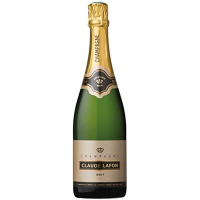 Castel Freres Champagne Claude Lafon AOP Champagne Brut Blanc 1 bouteille x75cl - Publicité Castel Freres Champagne Claude Lafon AOP Champagne Brut Blanc 1 bouteille x75cl - Publicité