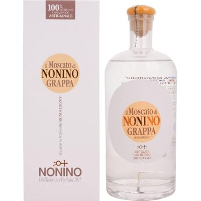 Nonino Il MOSCATO monovit igno Grappa (1 x 0,7 L) - Publicité Nonino Il MOSCATO monovit igno Grappa (1 x 0,7 L) - Publicité