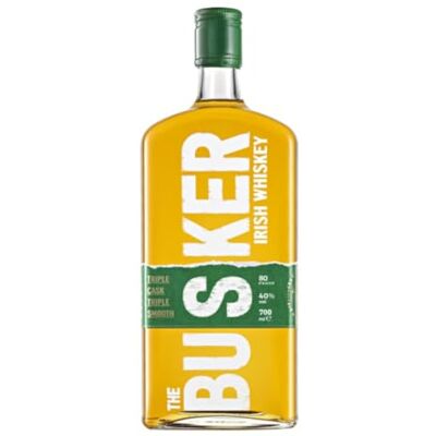 The Busker Blend Single Malt Whisky Origine : Irlande Triple Cask Triple Smooth Alcool : 40% Notes de Caramel & Canelle 70cl - Publicité The Busker Blend Single Malt Whisky Origine : Irlande Triple Cask Triple Smooth Alcool : 40% Notes de Caramel & Canelle 70cl - Publicité