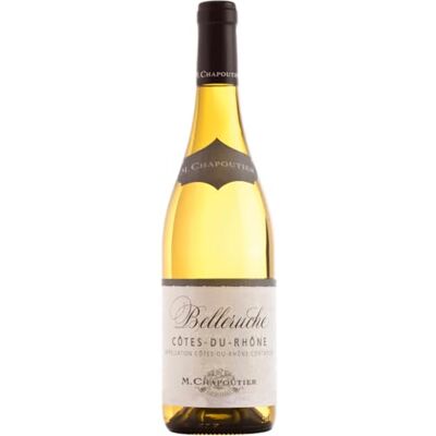 M.Chapoutier M. Chapoutier BELLERUCHE BLANC 75cl - Publicité M.Chapoutier M. Chapoutier BELLERUCHE BLANC 75cl - Publicité
