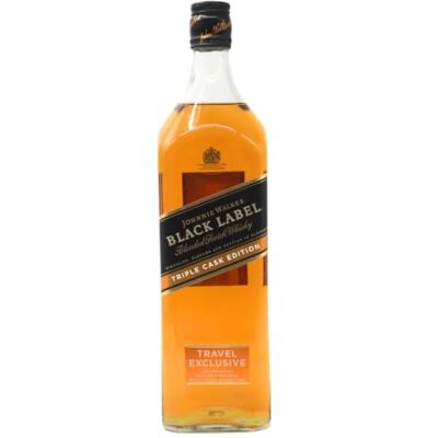 JOHNNIE WALKER BLACK LABEL Blended Scotch Whisky TRIPLE CASK EDITION 40% Vol. 1l - Publicité JOHNNIE WALKER BLACK LABEL Blended Scotch Whisky TRIPLE CASK EDITION 40% Vol. 1l - Publicité