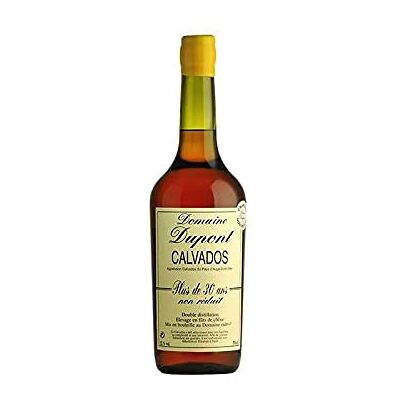 Domaine Dupont Calvados + de 30 ans non réduit 70 cl 51% Made in Calvados - Publicité Domaine Dupont Calvados + de 30 ans non réduit 70 cl 51% Made in Calvados - Publicité