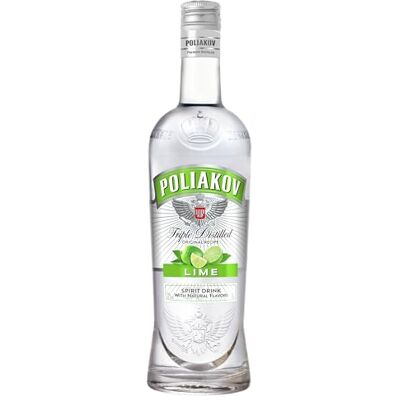Poliakov Lime 70cl 32% vol. Publicité Poliakov Lime 70cl 32% vol. Publicité