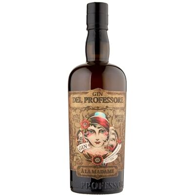Del Professore Gin Madame 42,9 % Alcool Origine : Italie Bouteille 70 cl - Publicité Del Professore Gin Madame 42,9 % Alcool Origine : Italie Bouteille 70 cl - Publicité