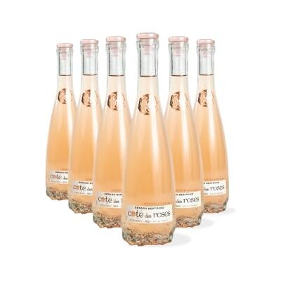 GÉRARD BERTRAND Cote des Roses AOP Languedoc 2025 vin rosé 6x37,5cl Grenache Noir, Cinsault, Syrah, garde 2-4 ans - Publicité GÉRARD BERTRAND Cote des Roses AOP Languedoc 2025 vin rosé 6x37,5cl Grenache Noir, Cinsault, Syrah, garde 2-4 ans - Publicité