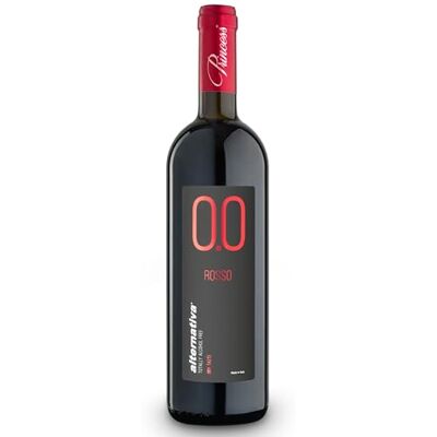 alternativa Rouge Sec Sans Alcool 0.0% Italien Premium Désalcoolisé Parfait pour les Célébrations, Cadeaux et Occasions Spéciales Bouteille de 750 ml - Publicité alternativa Rouge Sec Sans Alcool 0.0% Italien Premium Désalcoolisé Parfait pour les Célébrations, Cadeaux et Occasions Spéciales Bouteille de 750 ml - Publicité