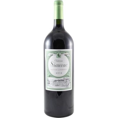Château Siaurac MAGNUM Rouge 2014 Appellation AOC Lalande-de-Pomerol Vin Rouge de Bordeaux 150cl Cépages Cabernet Franc, Merlot 16.5/20 Jancis Robinson - Publicité Château Siaurac MAGNUM Rouge 2014 Appellation AOC Lalande-de-Pomerol Vin Rouge de Bordeaux 150cl Cépages Cabernet Franc, Merlot 16.5/20 Jancis Robinson - Publicité