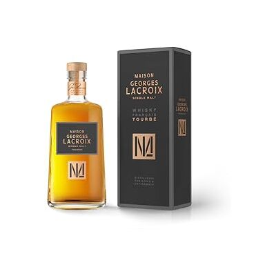 Maison Lacroix Tourbé Single Malt Whisky Français 40° 50CL - Publicité Maison Lacroix Tourbé Single Malt Whisky Français 40° 50CL - Publicité