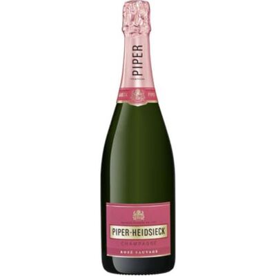 Piper-Heidsieck Champagne Rosé Sauvage 75cl - Publicité Piper-Heidsieck Champagne Rosé Sauvage 75cl - Publicité
