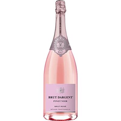 Brut Dargent Vin effervescent Brut Rosé Pinot Noir Magnum Méthode traditionnelle (1 x 1,5 L) - Publicité Brut Dargent Vin effervescent Brut Rosé Pinot Noir Magnum Méthode traditionnelle (1 x 1,5 L) - Publicité