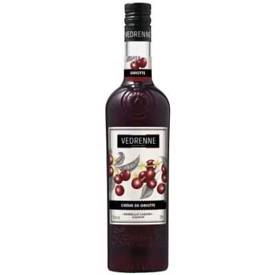 Vedrenne CRÈME DE GRIOTTE 15% 70 cl - Publicité Vedrenne CRÈME DE GRIOTTE 15% 70 cl - Publicité