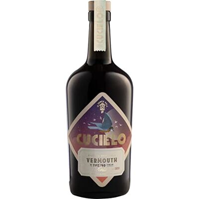 Cucielo Rosso Vermouth di Torino vol. 16.8% 75cl - Publicité Cucielo Rosso Vermouth di Torino vol. 16.8% 75cl - Publicité