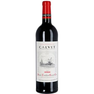 Calvet Saint Emilion Grand Cru, Grand Vin rouge de Bordeaux (1 x 0,75L) - Publicité Calvet Saint Emilion Grand Cru, Grand Vin rouge de Bordeaux (1 x 0,75L) - Publicité