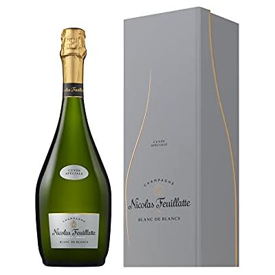 NICOLAS FEUILLATTE Champagne Cuvée Spéciale Blanc de blancs 75cl en coffret - Publicité NICOLAS FEUILLATTE Champagne Cuvée Spéciale Blanc de blancs 75cl en coffret - Publicité