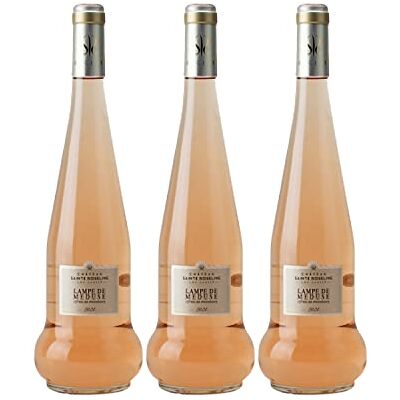 Château Sainte-Roseline Côtes de Provence Cuvée Lampe de Méduse Rosé 2020 Vin AOC Rosé de Provence Alpes Côtes d'Azur Lot de 3x75cl Cépages Cinsault, Grenache - Publicité Château Sainte-Roseline Côtes de Provence Cuvée Lampe de Méduse Rosé 2020 Vin AOC Rosé de Provence Alpes Côtes d'Azur Lot de 3x75cl Cépages Cinsault, Grenache - Publicité