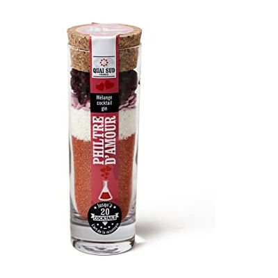 QUAI SUD Mélange Pour Gin 120g "Philtre d'Amour" Cranberry Coco Fraise - Publicité QUAI SUD Mélange Pour Gin 120g "Philtre d'Amour" Cranberry Coco Fraise - Publicité