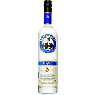 Beylerbeyi Mavi Raki 100cl Eau de Vie Turque Aromatisée à l'Anis 100% Raisins Frais Sans Sucres Ajoutés Triple Distillation Volume d'Alcool 45% - Publicité Beylerbeyi Mavi Raki 100cl Eau de Vie Turque Aromatisée à l'Anis 100% Raisins Frais Sans Sucres Ajoutés Triple Distillation Volume d'Alcool 45% - Publicité