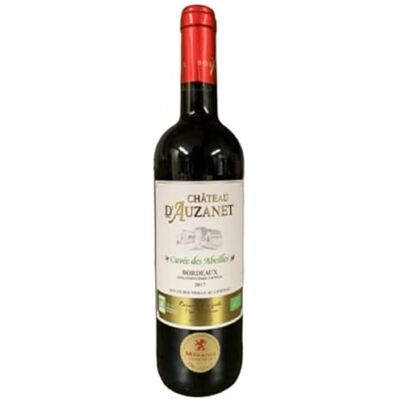 VINACCUS Bordeaux rouge BIO Château d'Auzanet 2017 AOC "cuvée des abeilles" 1 x 75cl. Publicité VINACCUS Bordeaux rouge BIO Château d'Auzanet 2017 AOC "cuvée des abeilles" 1 x 75cl. Publicité
